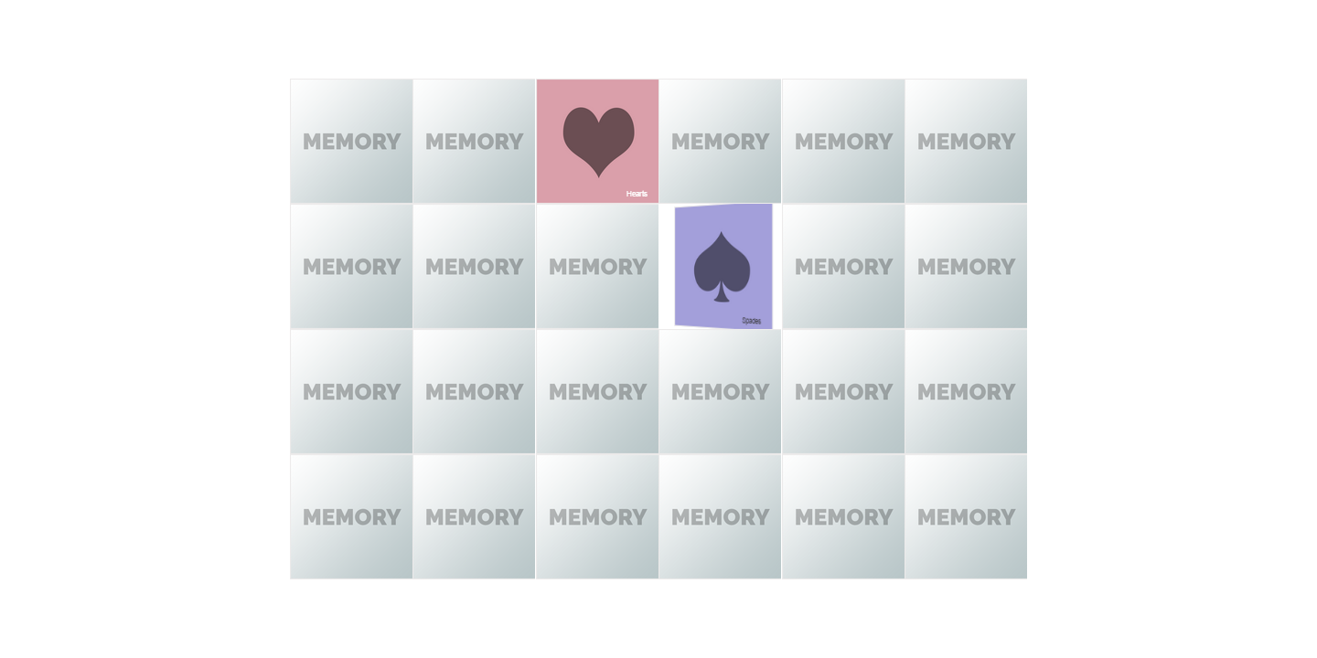 HTML5 Memory Game